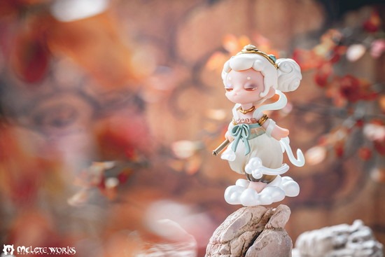 ころろん♡商品　マイピカチュウ用　ハンドメイド　七夕ドレス MELETE Works アロマのお姫様 敦煌伎楽（とんこうぎらく