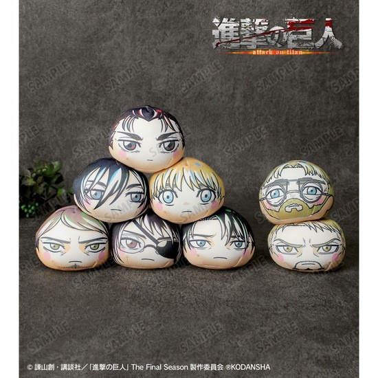 進撃の巨人 トレーディング Ani-Art むにむにぬ アニメ・キャラクターグッズ新作情報・予約開始速報