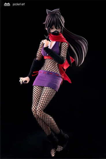 Amazon.co.jp: pocket artシリーズ PA002 女忍 萩 : おもちゃ