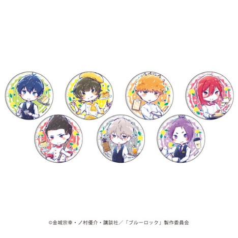 Tvアニメ ブルーロック 缶バッジ 03 カフェver グラフアート 7個入り1box ホビーの総合通販サイトならホビーストック