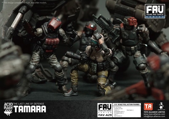 TOYS ALLIANCE LIMITED アシッドレイン 1/18 FAV-A29 タマラ