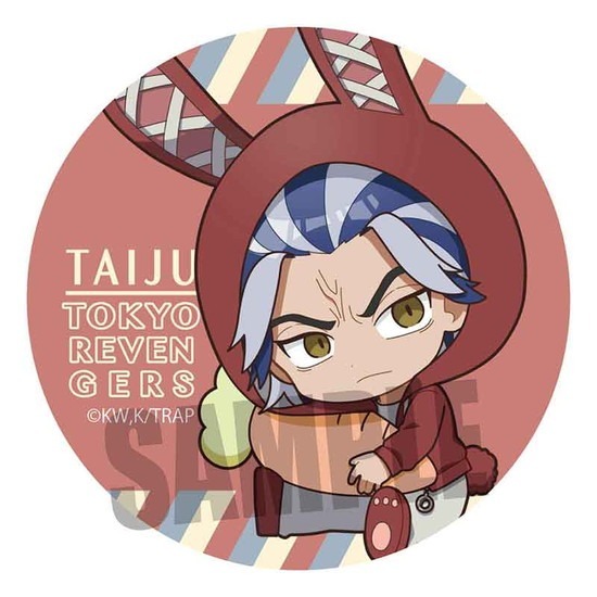 ぎゅぎゅっと缶バッジ 東京リベンジャーズ 柴大寿 うさみみver