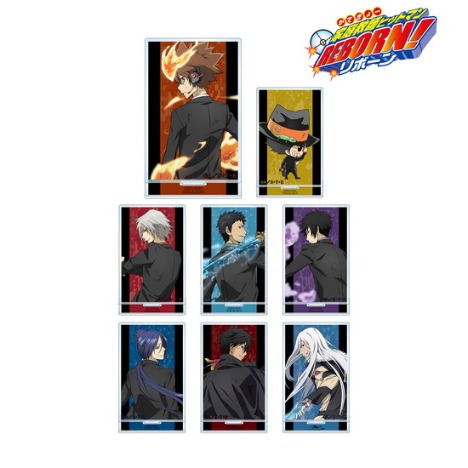 家庭教師ヒットマンreborn 描き下ろしイラスト 戦う背中ver トレーディングアクリルスタンド 8個入り1box ホビーの総合通販サイトならホビーストック