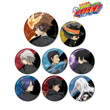 家庭教師ヒットマンreborn 描き下ろしイラスト 戦う背中ver トレーディング缶バッジ 8個入り1box ホビーの総合通販サイトならホビーストック