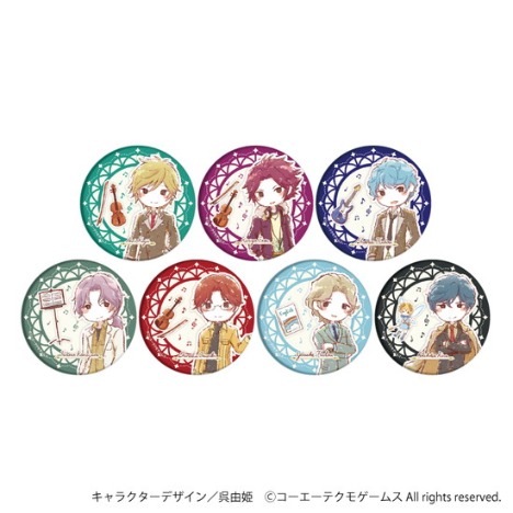 金色のコルダ2 100万人の金色のコルダ 缶バッジ 04 グラフアート 7個入り1box ホビーの総合通販サイトならホビーストック