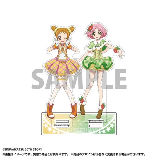   アイカツ！ ペアアクリルスタンド.3 有栖川おと アニメ・キャラクターグッズ新作情報・予約開始速報