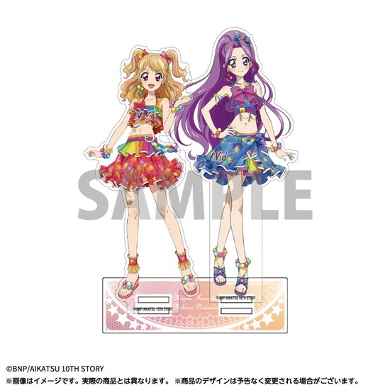   アイカツ！ ペアアクリルスタンド.4 神崎美月＆ アニメ・キャラクターグッズ新作情報・予約開始速報