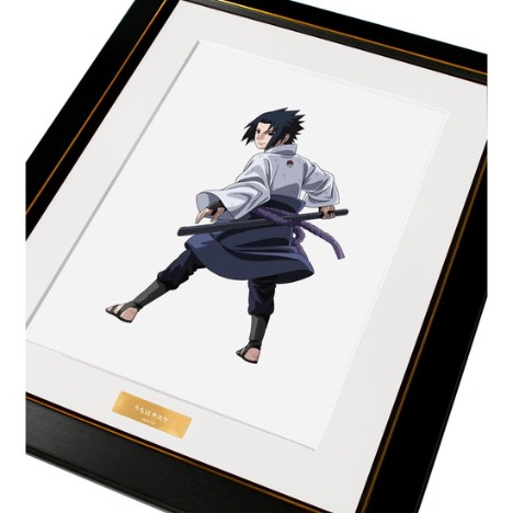 Naruto ナルト 疾風伝 描き下ろしイラスト うちはサスケ 戦う背中ver キャラファイングラフ ホビーの総合通販サイトならホビーストック