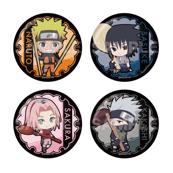 我愛羅　NARUTO-ナルト-疾風伝 メタリック缶バッジ 第1弾」 NARUTO-ナルト-疾風伝_メタリック缶バッジ /01 第1弾(全11種