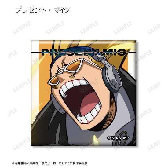 【 値下げ 】僕のヒーローアカデミア プレゼントマイク JF2024缶バッジ TVアニメ 僕のヒーローアカデミア トレーディングスクエア缶バッジ ver