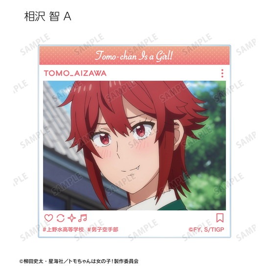 少女 TITY5モデルシリーズ SNS風アクリルカード BL_morning_snsaccard_all_grand