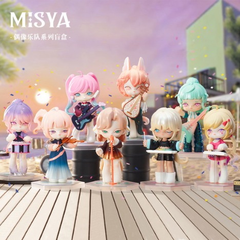 TOYSCOMIC MISYA アイドルバンドシリーズ トレーディングフィギュア 6 
