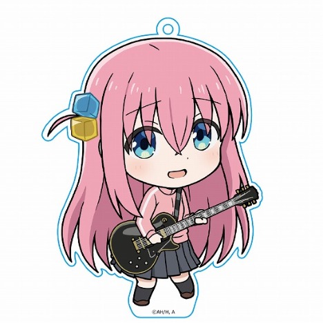 ぼっち・ざ・ろっく！ ぷにこれ！キーホルダー スタンド付 後藤ひとり 