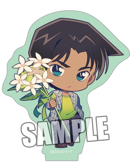 雑貨　全8種セット 「名探偵コナン トレーディングミニアクリルスタンド Flower For You Ver.」 1Box8Pack入り】名探偵コナン トレーディングミニアクリル