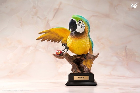 ART OF SHAPE JUNGLE LOOKBOOKシリーズ 001 ルリコンゴウインコ