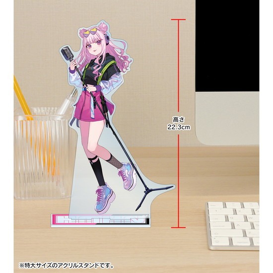 HIMEHINA　寝そべり ぬいぐるみ　ビッグアクリルスタンド　a　アクスタ グッズ-スタンドポップ】HIMEHINA 描き下ろし 田中ヒメ