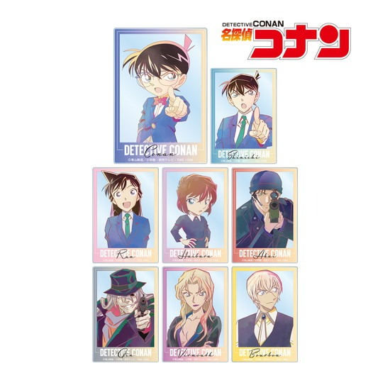 名探偵コナン トレーディング Ani-Art 第7弾 アクリルカード 8個