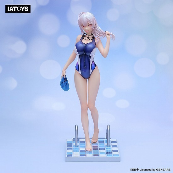 激安正規品 by Illustrated 水着の子ロフェワ IATOYS EB十 スケール 1/7 ゲームキャラクター
