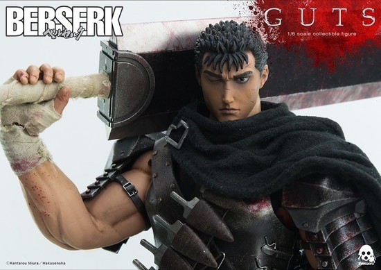 再販】threezero ベルセルク Guts (Black Swordsman) （ガッツ