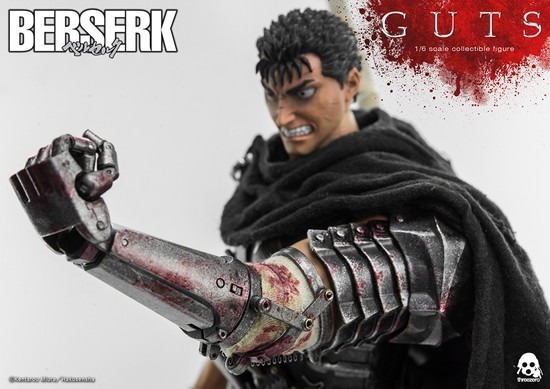 再販】threezero ベルセルク Guts (Black Swordsman) （ガッツ
