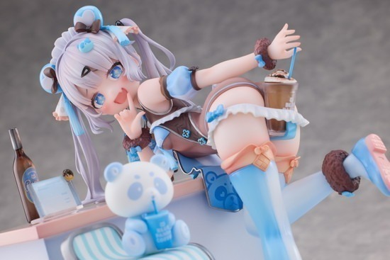 【美品】へんりいだオリジナルキャラクター ブルーパンダコーヒー 1/6 HOTVENUS 1/6 へんりいだオリジナルキャラクター ブルーパンダコーヒー