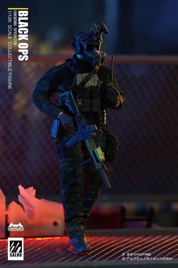 HASUKI SALVOシリーズ A01 BLACK OPS アンノウンオペレーター 1