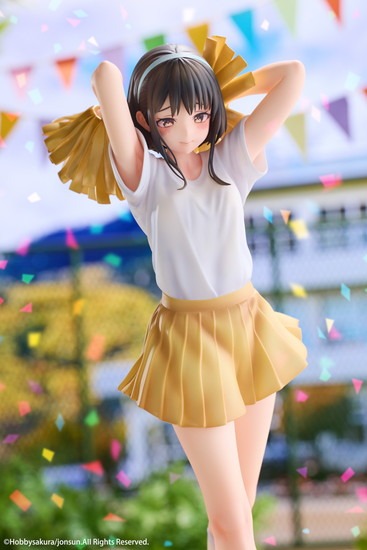 (特典付き)チアリーダーミサキ 1/6スケールフィギュアHOBBY SAKURA Amazon.com: Hobby Sakura Cheerleader Misaki Illustrated by