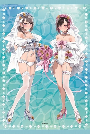千種みのり 描き下ろし B2タペストリー ウェディング水着ver 千種みのり 描き下ろし B2タペストリー ウェディング水着ver