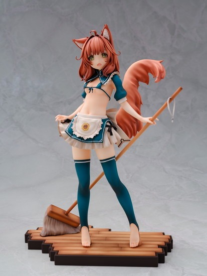 さわやか鮫肌オリジナルキャラクター けもみみメイド キキーモラ　ダイキ工業 さわやか鮫肌オリジナルキャラクター けもみみメイド キキーモラ