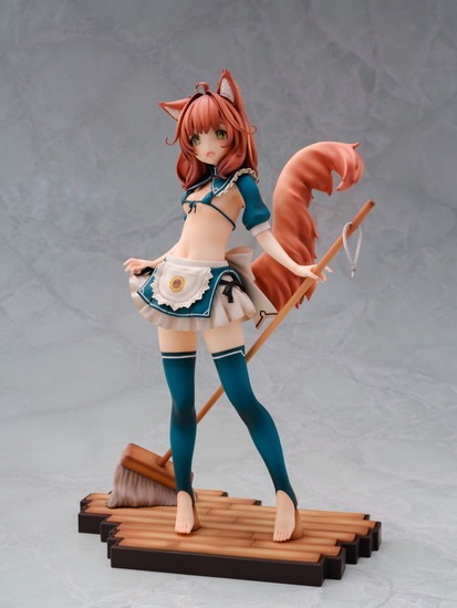 さわやか鮫肌オリジナルキャラクター けもみみメイド キキーモラ　ダイキ工業 pc_detail_1.jpg