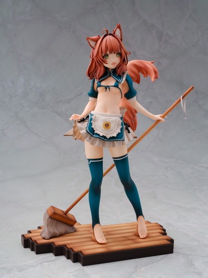 新品未開封　さわやか鮫肌オリジナルキャラクター けもみみメイドキキーモラ ダイキ工業 さわやか鮫肌オリジナルキャラクター 1/6 けもみみ