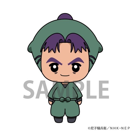 PROOF にょきんと 忍たま乱太郎 マスコットフィギュアVol.1 8個