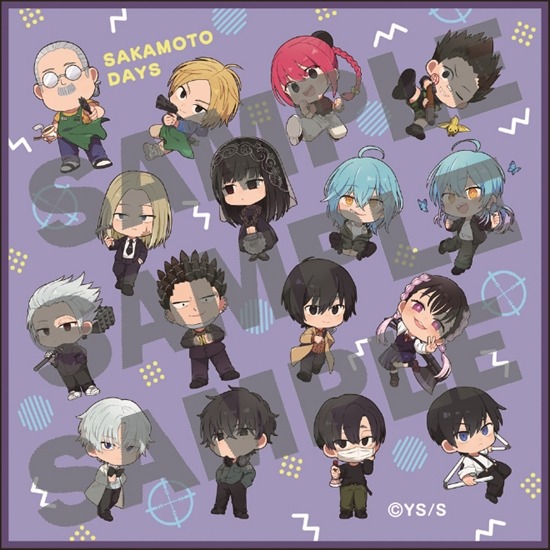 SAKAMOTO DAYS ミニキャラタオル TC｜ホビーの総合通販サイト