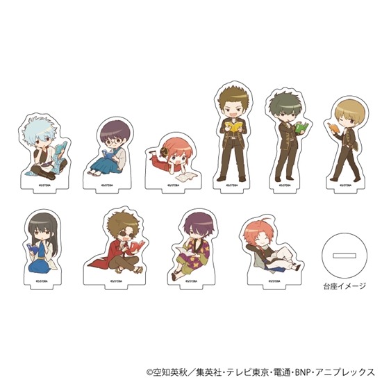雑貨　【BOX】アクリルぷちスタンド 銀魂 01.グラフアートイラスト アクリルぷちスタンド「3年Z組銀八先生」01/コンプリートBOX(全7