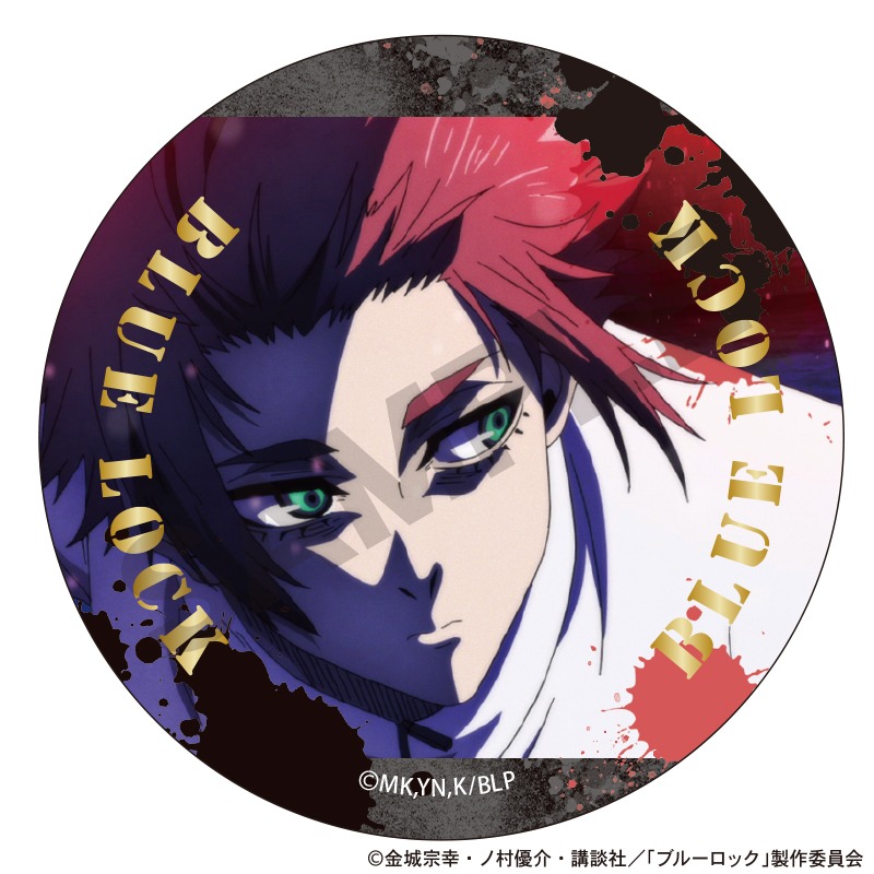 ブルーロック トレーディング箔押し缶バッジ 10個入り1BOX