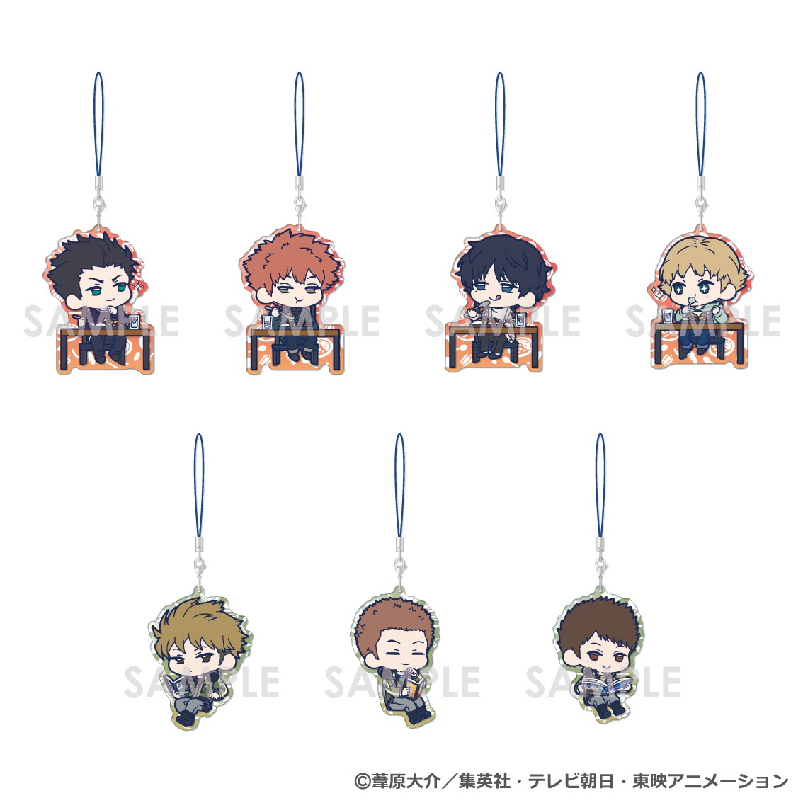 ワールドトリガー ビジュアルカラーアクリルストラップ2 BOX.C 7