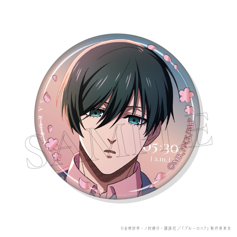 ブルーロック SAKURA トレーディング箔押し缶バッジ 7個入り
