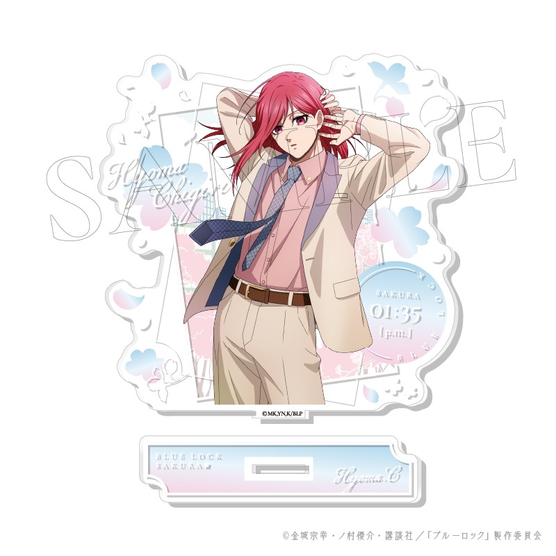 ブルーロック_SAKURA ぴくりあプレート hologram 5.糸師 凛