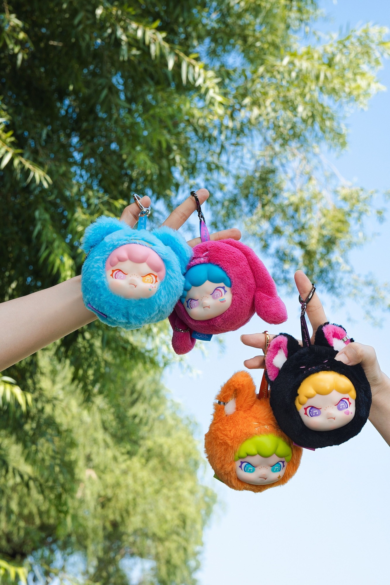 TNTSPACE DORA 思いきりの愛ぬいぐるみマスコットキーチェーン 4