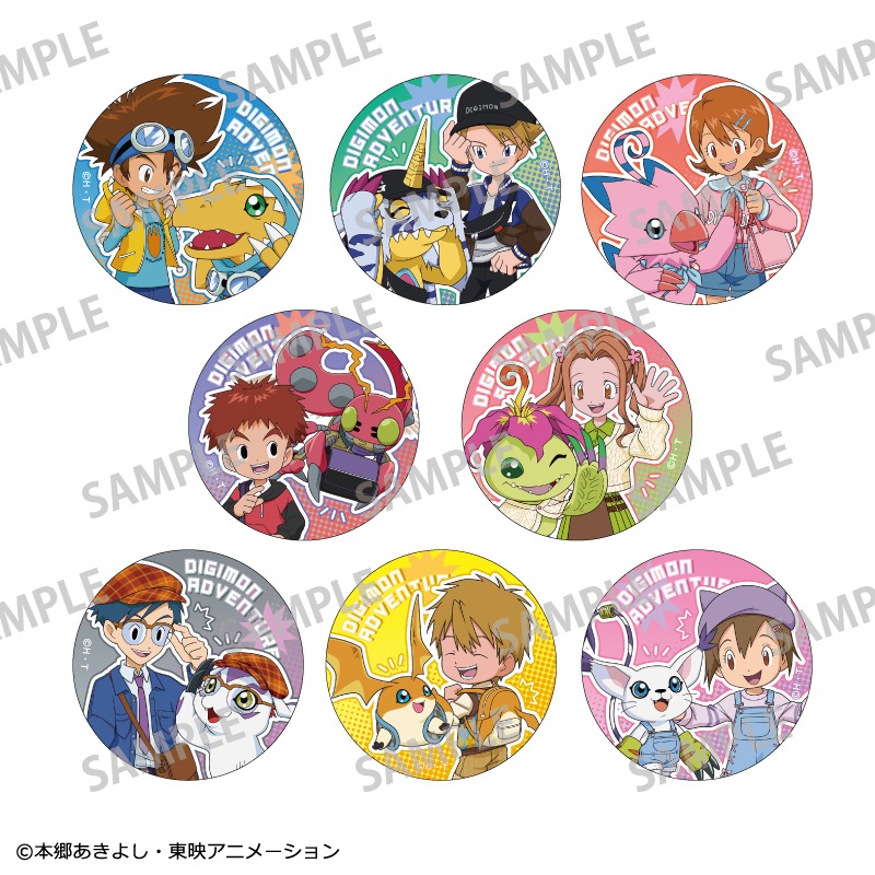 デジモンアドベンチャー トレーディング75mm缶バッジ リンク