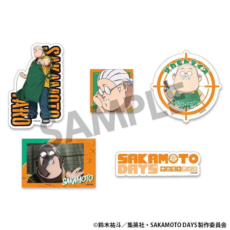 SAKAMOTO DAYS ステッカーセット 坂本太郎 A｜ホビーの総合通販