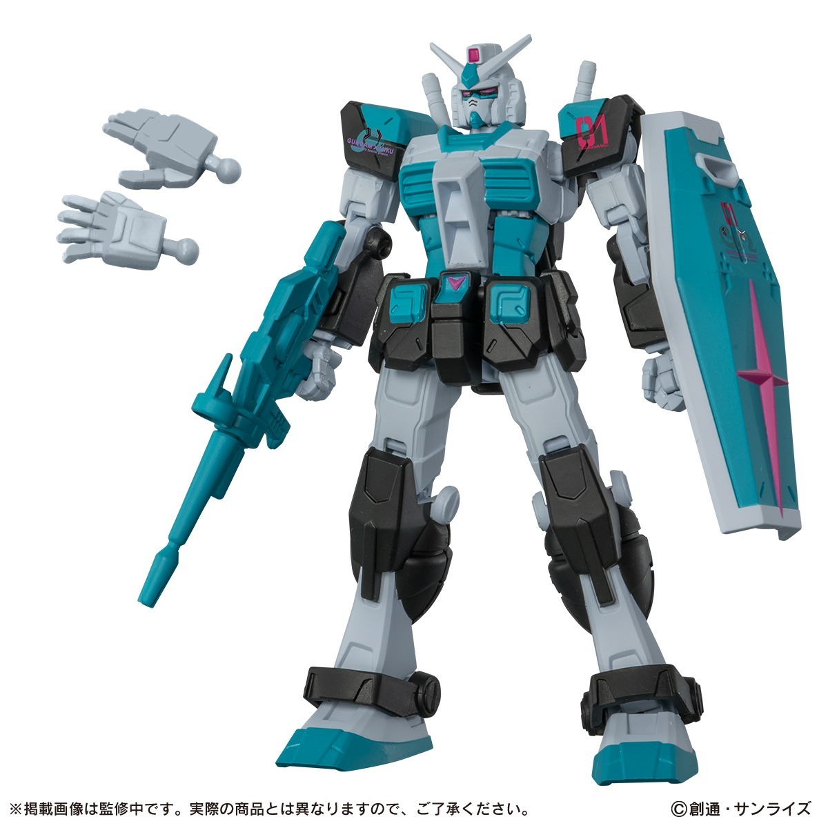 機動戦士ガンダム CAPSULE ACTION ～初音ミク color Ver.～ 4個