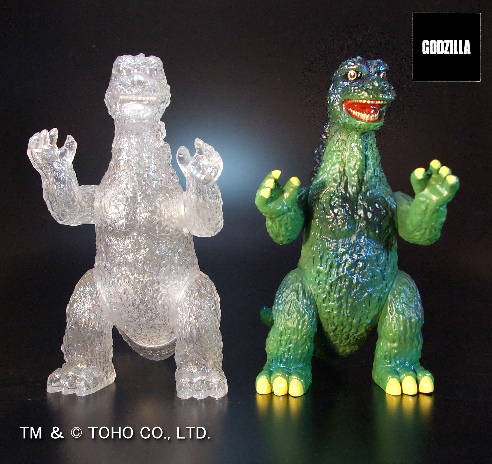 プレックス 復刻版ポピーグレートザウルス ゴジラ（クリアVer