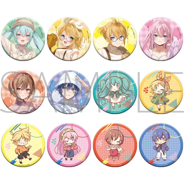初音ミクシリーズ きらきら缶バッジコレクション レジャフェス