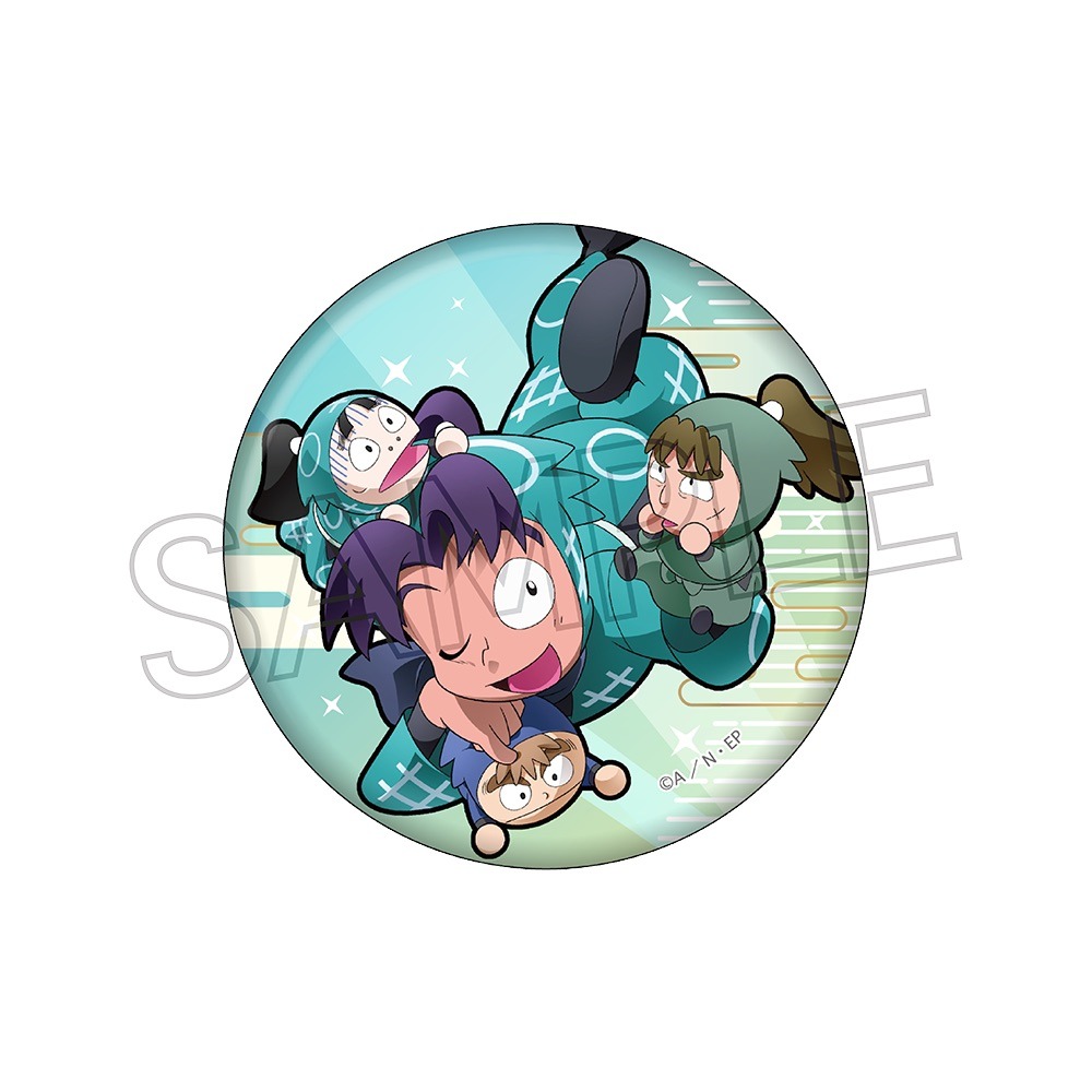 忍たま乱太郎 缶バッジ -パペットと一緒- 摂津のきり丸｜ホビー