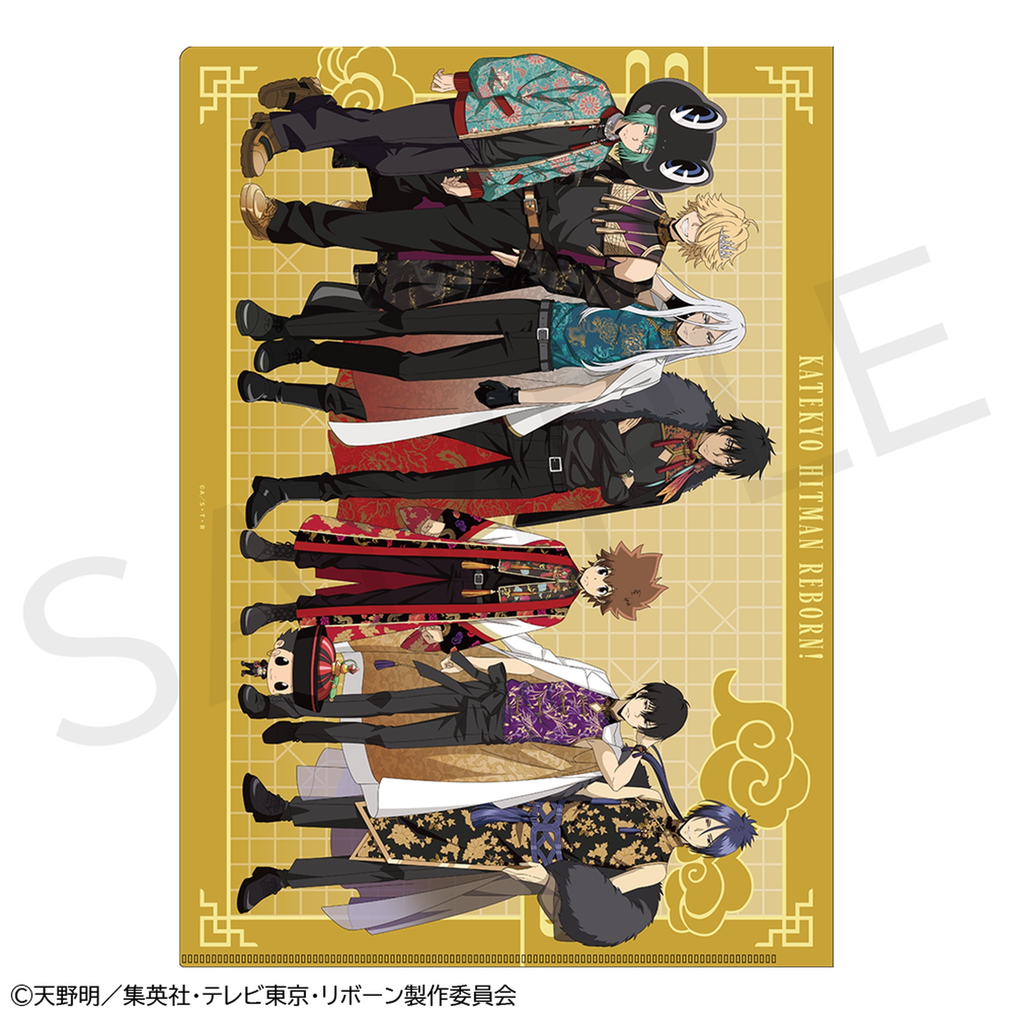 家庭教師ヒットマンREBORN! A4クリアファイル ベルフェゴール 10年後