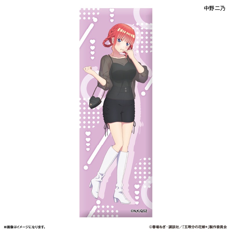 五等分の花嫁 東京タワー 中野二乃 ホロ缶バッジ TVスペシャルアニメ 五等分の花嫁＊ ロング缶バッジ 中野二乃