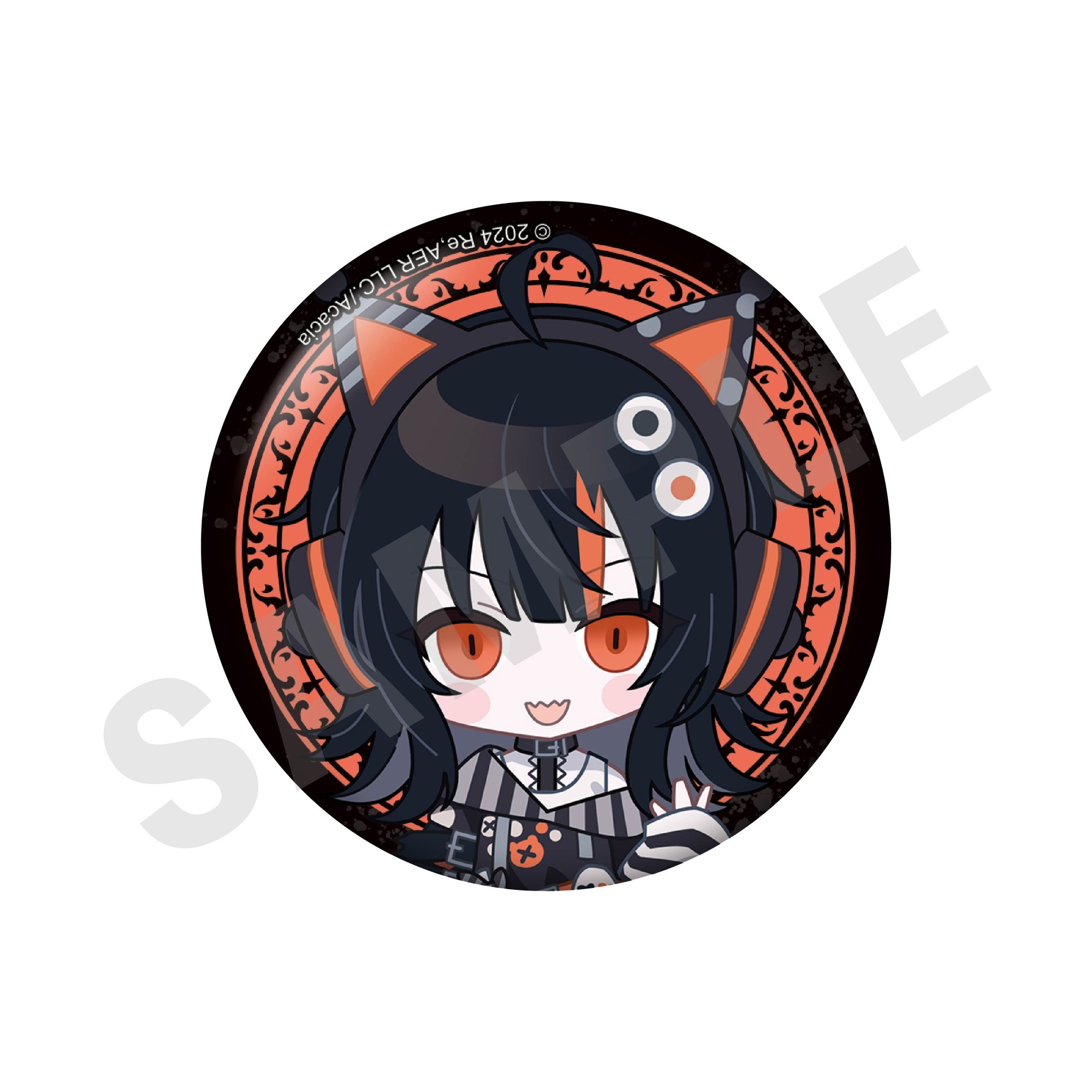 魔法少女ノ魔女裁判　宝生マーゴ　缶バッジ　キャスト直筆サイン入り　樹冬華 魔法少女ノ魔女裁判 トレーディングミニキャラ缶バッチ 13個入り1BOX