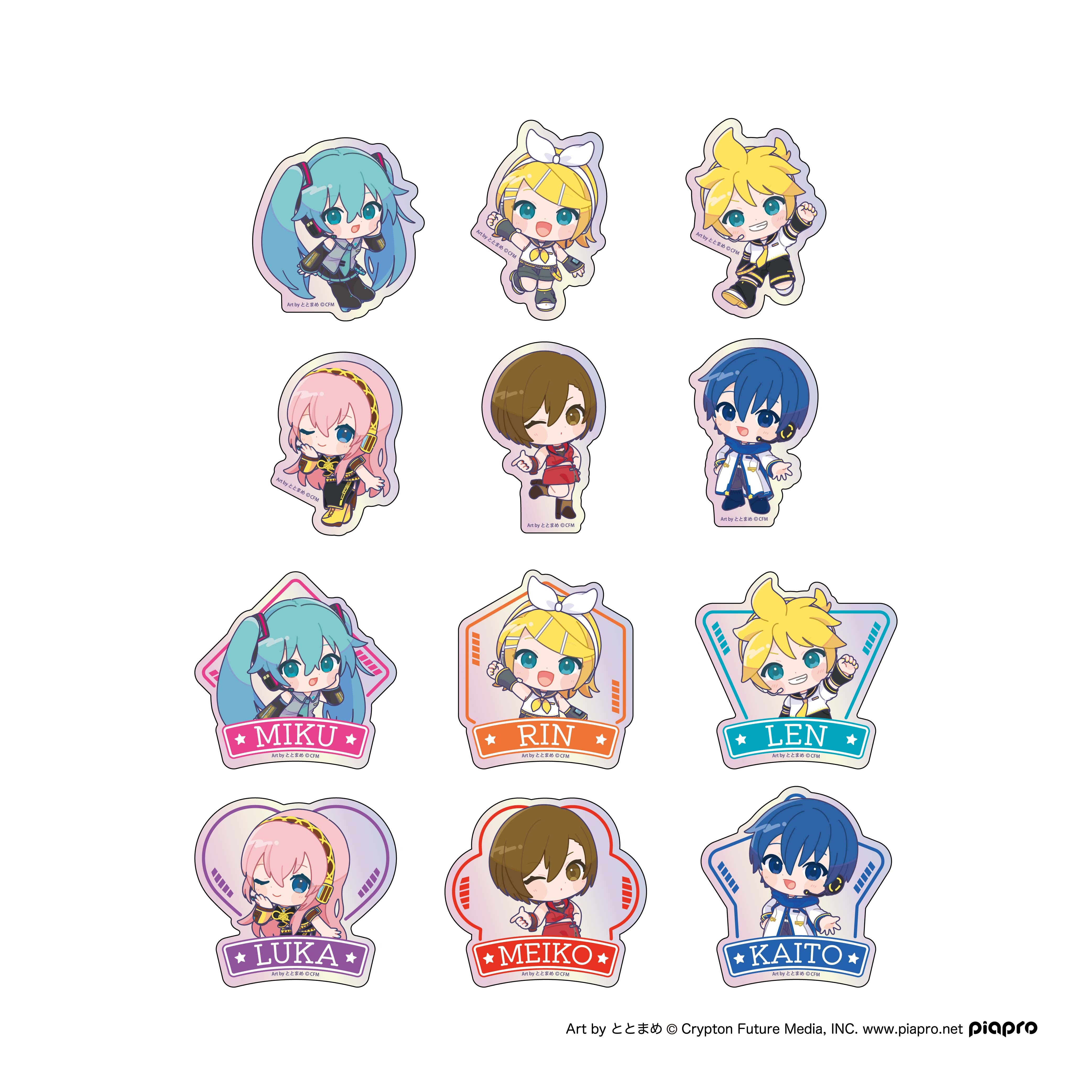 初音ミク ステッカー SD 24個入り1BOX｜ホビーの総合通販サイト ホビー