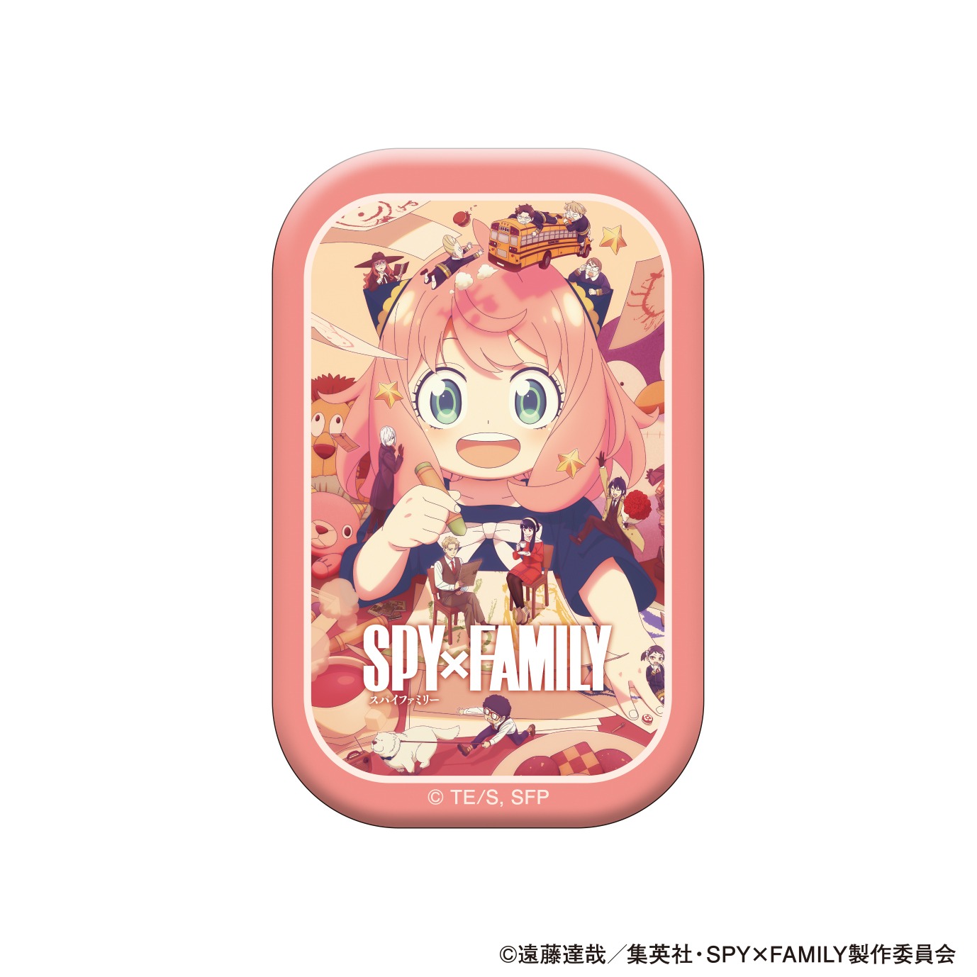 SPY×FAMILY スクエア缶バッジ Season 3メインビジュアル｜ホビーの総合 